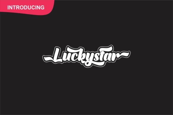 Luckystar Bold Script Font