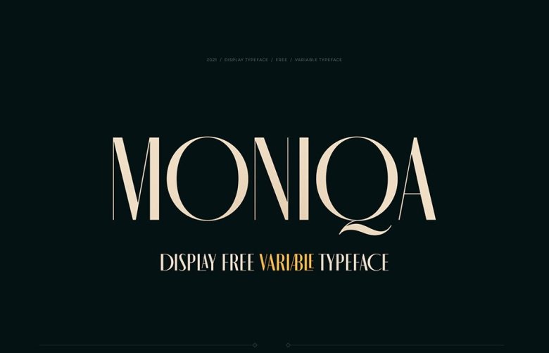 MONIQA Font