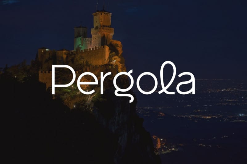 Pergola Sans Serif Font