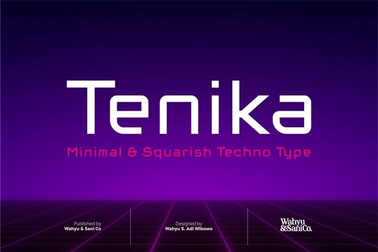 Tenika Sans Serif Font
