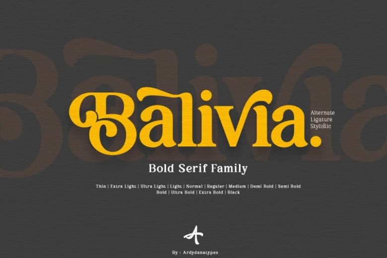balivia Font