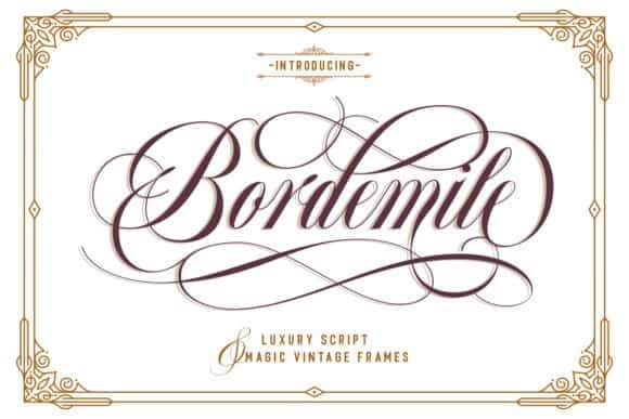 bordemile-font