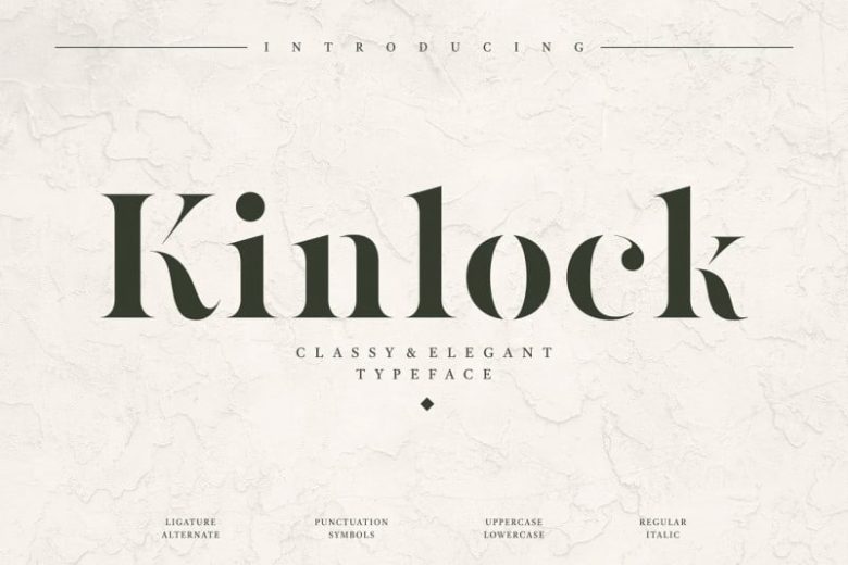 kinlock Font