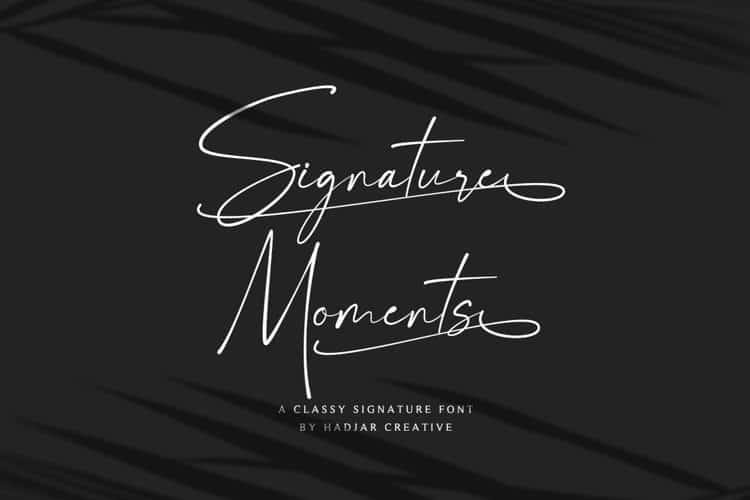 signature-moments-font