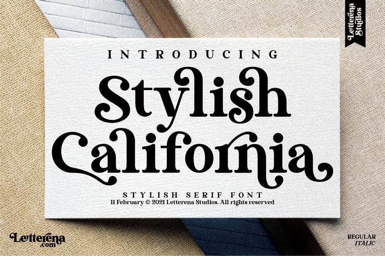 stylish-california-font-4