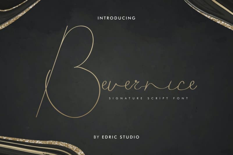 Bevernice Signature Script Font