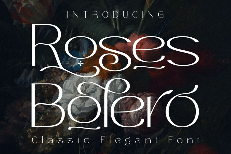 Roses Bolero Font