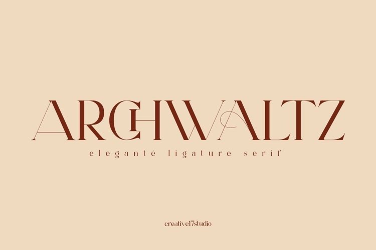 archwaltz-font