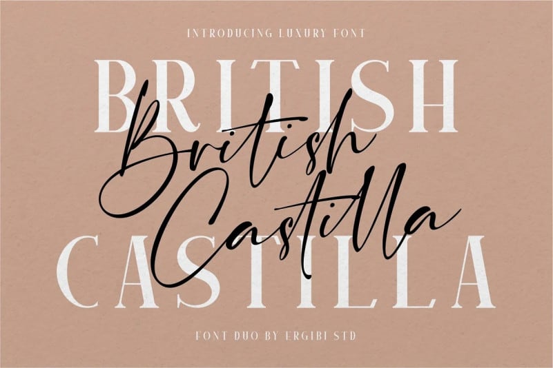 british-castilla-font