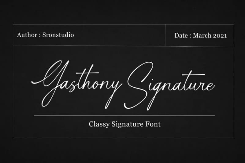 gasthony-font