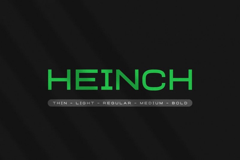 heinch-medium-font