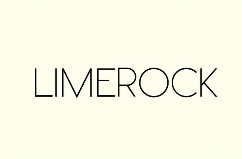 limerock font