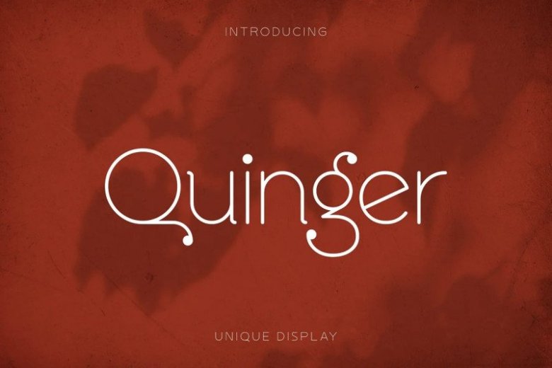 quinger-font