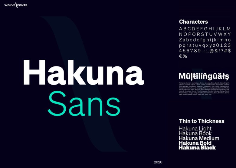 Hakuna Font