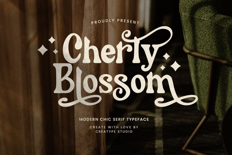 cherly-blossom font