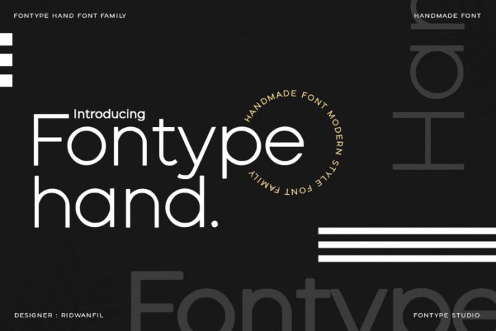 fontype-hand-font