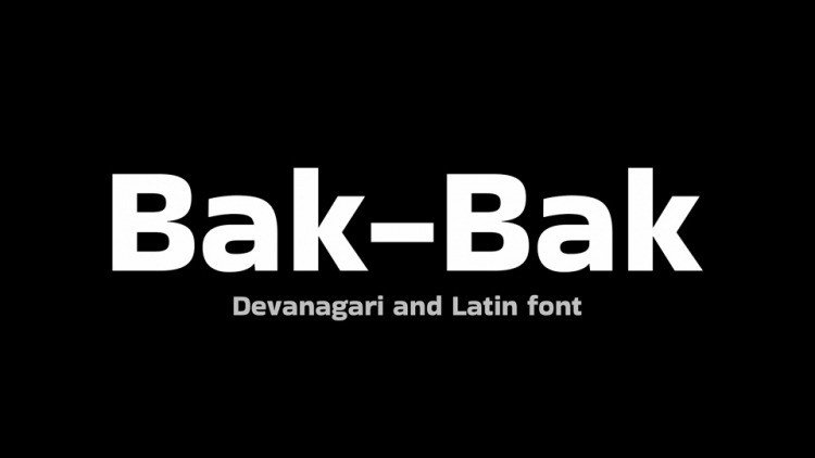 Bak-Bak-Font