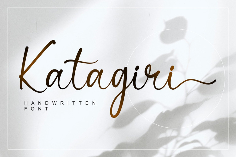 Katagiri-Font