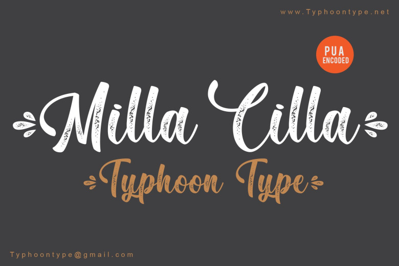 Milla-Cilla-Font