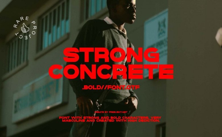Strong Concrete Bold Font