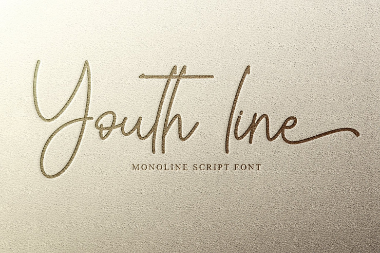 Youth-Line-Font