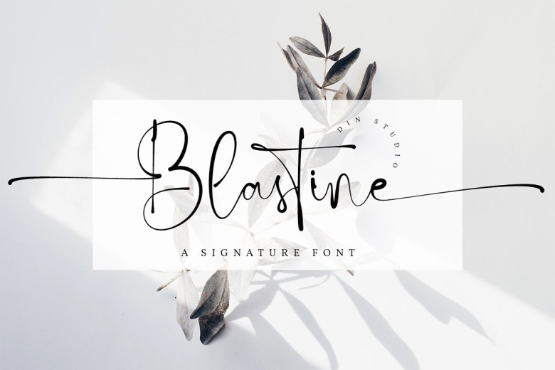blastine-signature-font