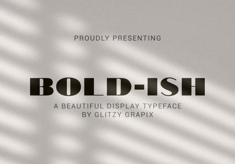 bold-ish-font-