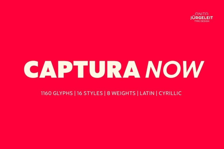 Captura Now Font 1