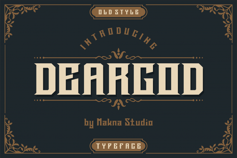 Deargod Font