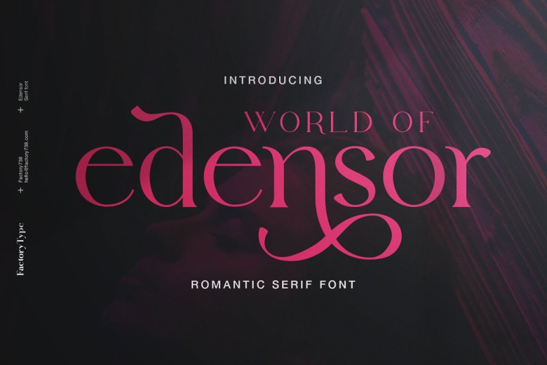 Edensor-Serif-Font