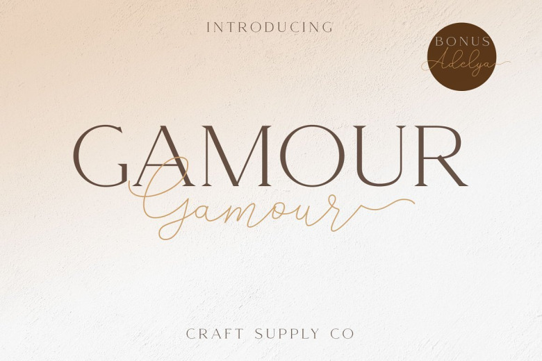 Gamour Font