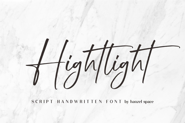 Hightlight Font