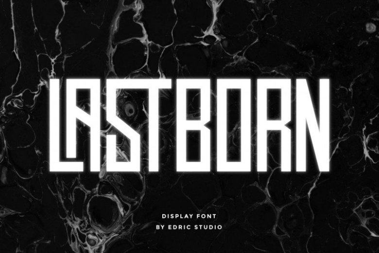 Lastborn Sans Serif Font