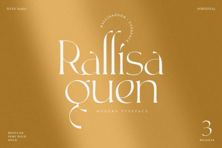 Rallisaguen Font