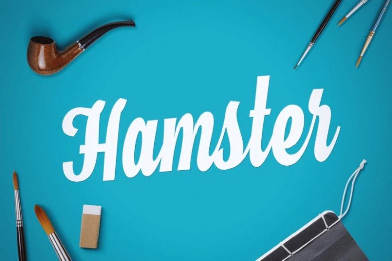 hamster-script-font