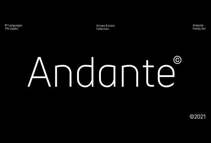Andante Font