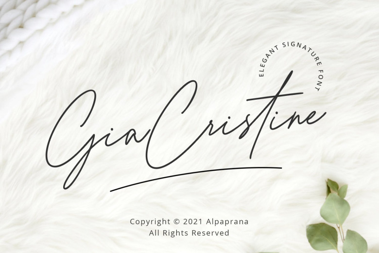 Gia-Cristine-Font