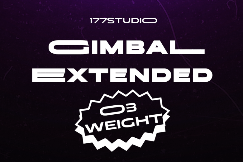 Gimbal-Extended-Font