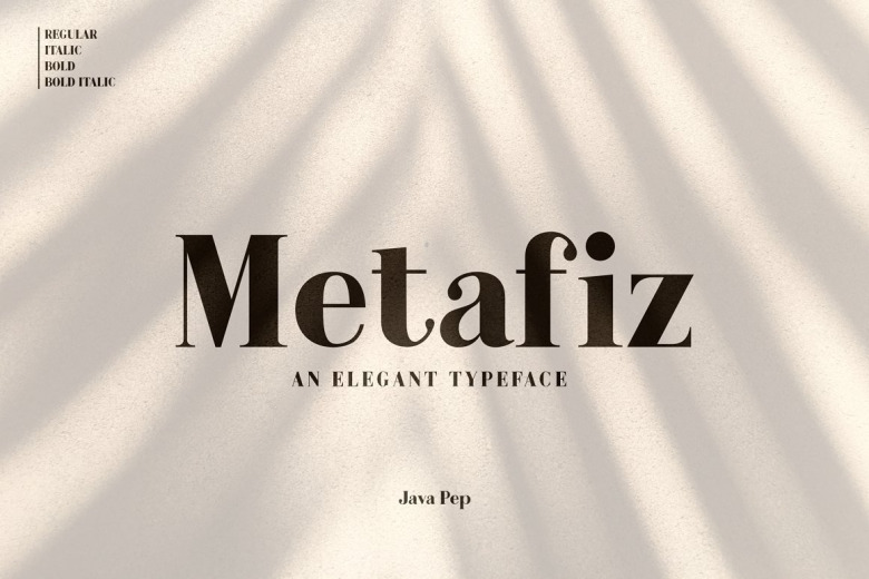 Metafiz Font Family