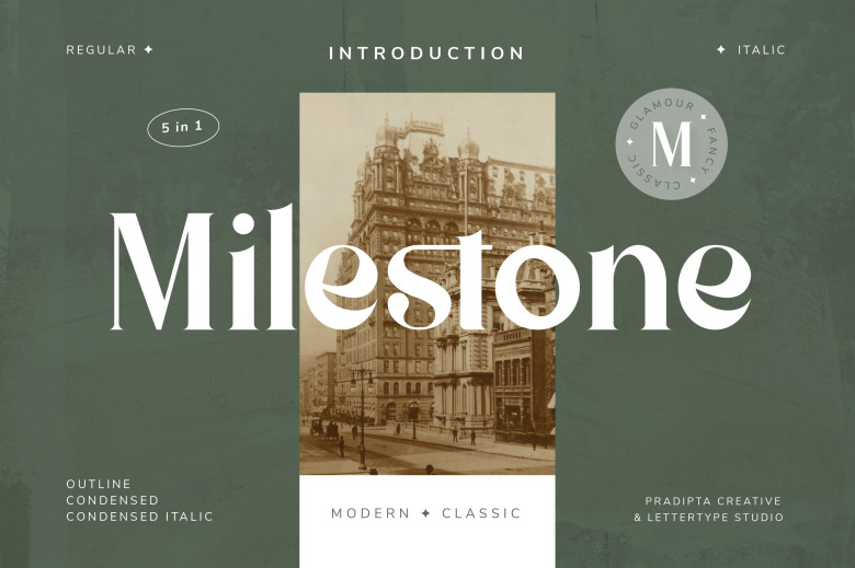 Milestone-Font