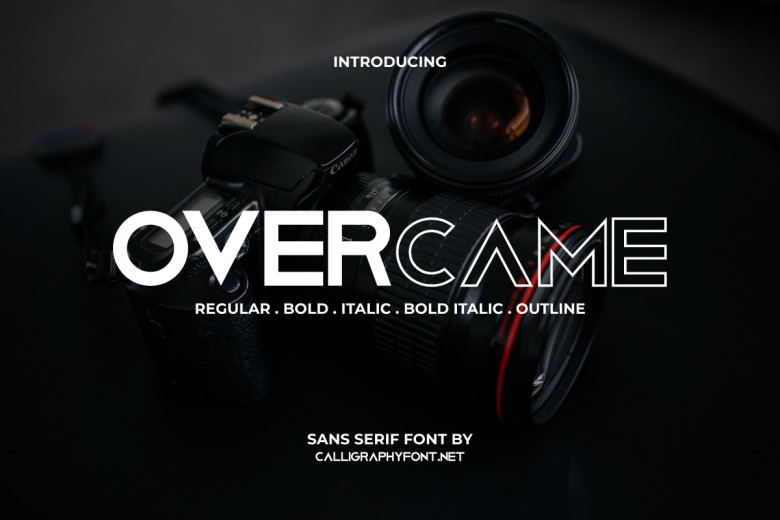 Overcame Font