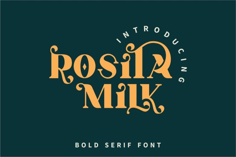 Rosita-Milk-Font