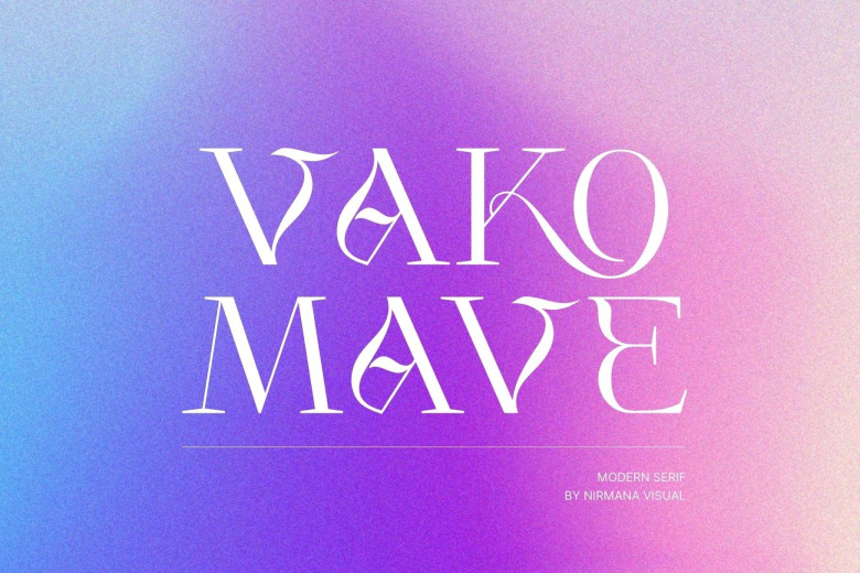 Vako Mave Font