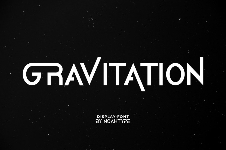 Gravitation Font