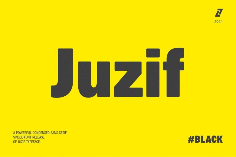 Juzif Black Font