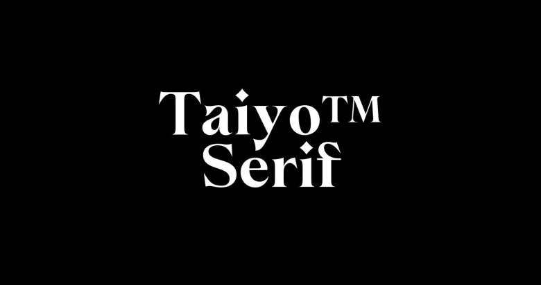 Taiyo Serif Font
