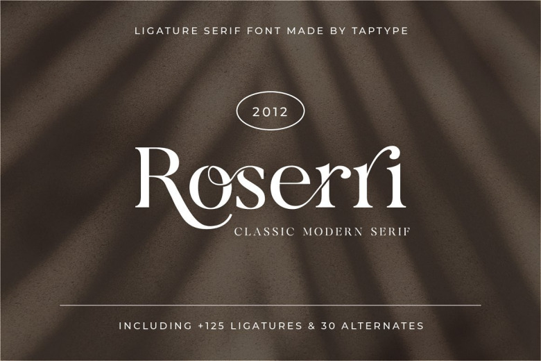 Roserri Font