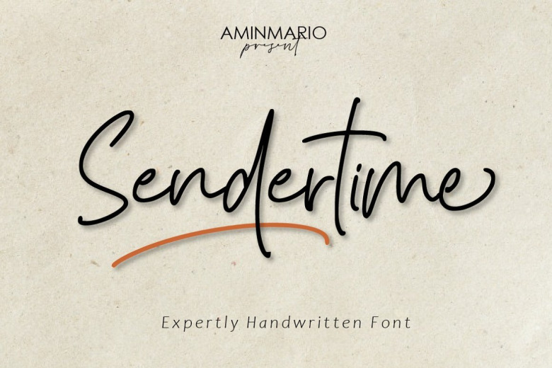 Sendertime Font