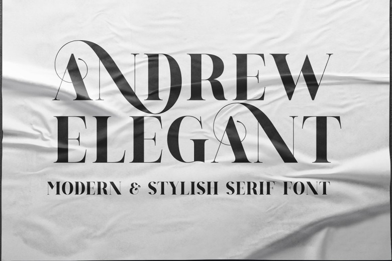 Andrew Elegant Font
