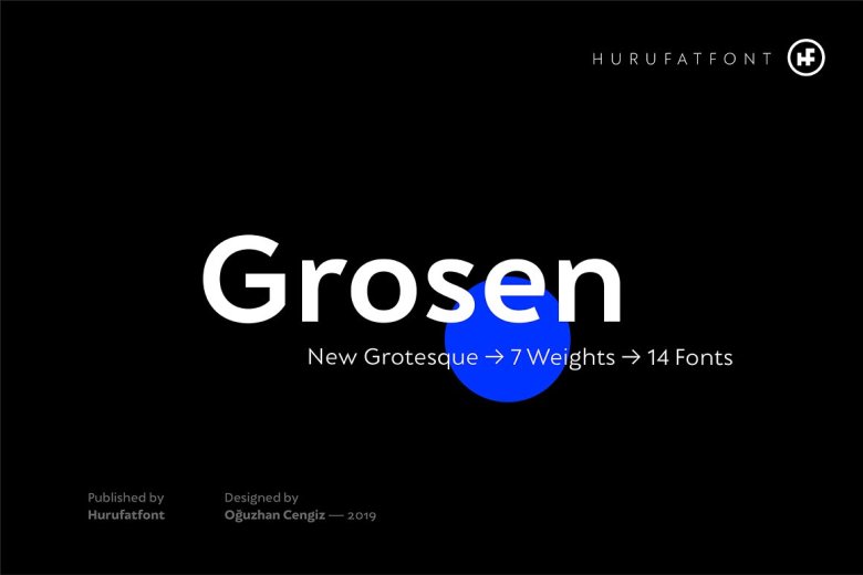 Grosen Font Family